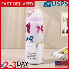 Owala Girlhood Tied Bows Freesip 32 Oz, Bottle UO Water Bottle in Hand