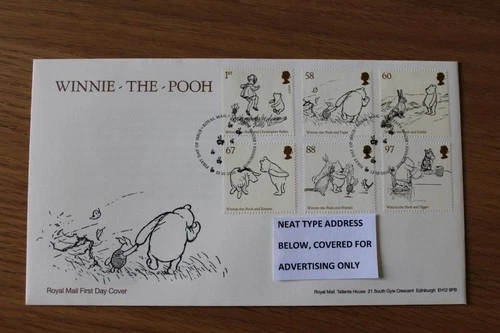 GB - 2010 Winnie The Pooh FDC Tallents Cancel UK P&P Free