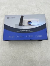 Vankyo Leisure 470W 720P Portable Projector with Wireless Connectivity