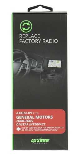 AXXESS AXGM-09 GM Radio Installation Data Interface 2001-2005
