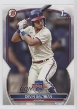 2023 Bowman Draft Devin Saltiban #BD-2 18vd