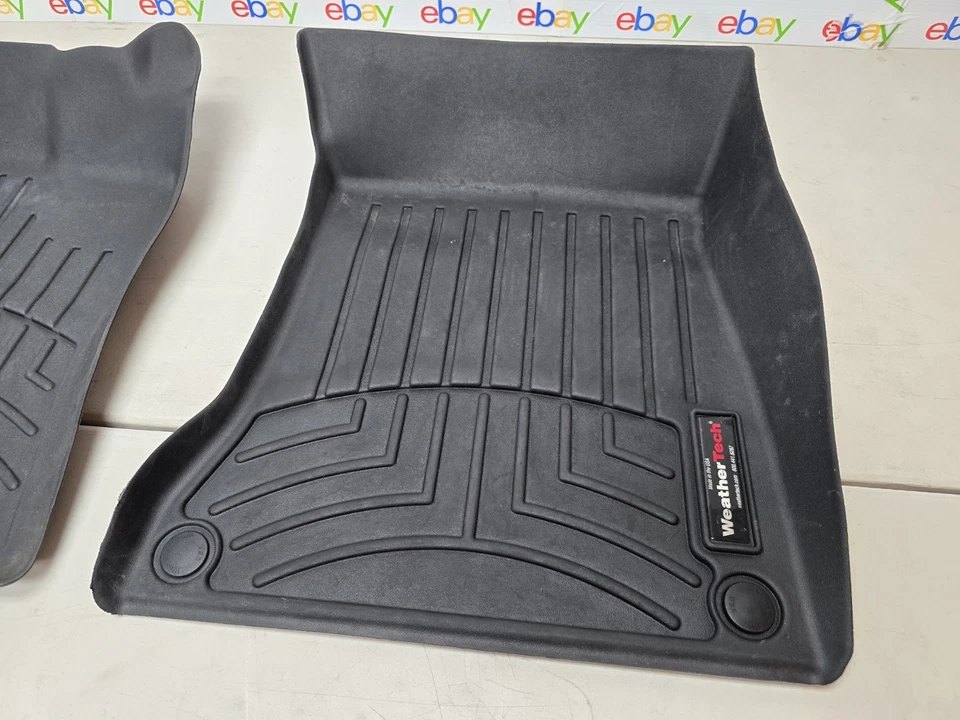 Alfombrillas WeatherTech personalizadas revestimiento Audi A5 S5 alfombrillas delanteras alfombrillas alfombrillas Foto 3 de 4