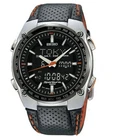 SEIKO SPORTURA SNJ007P1 Alarm World Time Quartz H023 Analog/Digital Watch NOS