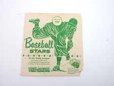 Sawyers View Master Baseball Stars reel no 727 BOOKLET ONLY