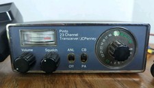 Jcpenney Pinto 981-0086 Transceiver CB PA Radio 23 Channel tested works