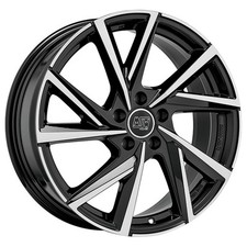 ALLOY WHEEL MSW MSW 80-5 FOR FORD FOCUS ST 7X17 5X108 GLOSS BLACK FULL POLI Z13