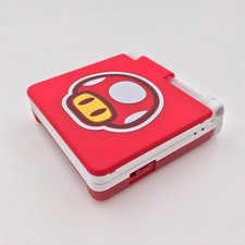 Limited Ed Mushroom Replacement Housing Shell Case For Game Boy Advance GBA SP