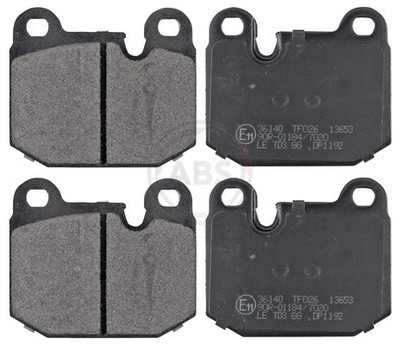 A.B.S. 36140 Brake Pad Set, disc brake for BMW