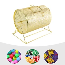 Large Raffle Ticket Drum Lottery Cage Holds 5000 Ticket /200-300 Ping-pong Balls