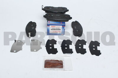 5581080J05 Genuine Suzuki PAD SET,DISC BRAKE 55810-80J05 | eBay