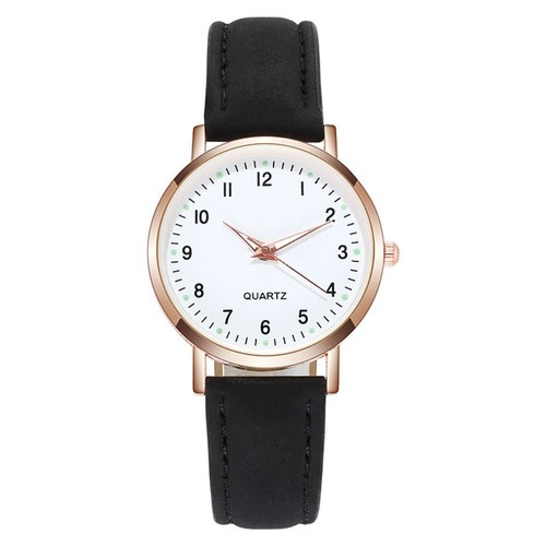 Glass Quartz Wristwatches Alloy Round Watches Gift Wrist Watches Women - Picture 14 of 17