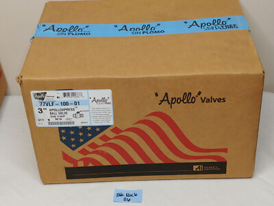 Vanne à Tournant Sphérique Apollo 77VLF-100-01 – 3 Pouces – Laiton Forgé – Neuf