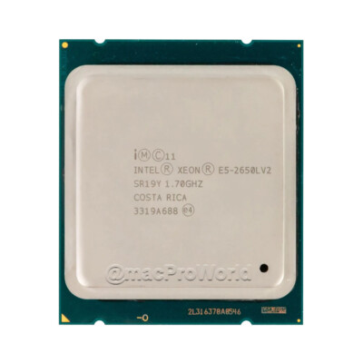 Intel Xeon E5-2650L V2 SR19Y 1,70GHz 10-Core LGA2011 CPU Turbo 2,10ghz 25mbcache
