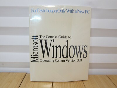 Microsoft Concise Guide to Windows Operating System 3.1 Manual 3.5 in (1 of 2)