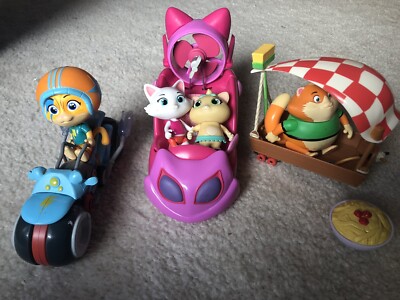 44 Cats Lampo Milady Meatball Pilou Vehicle and Figure Lot