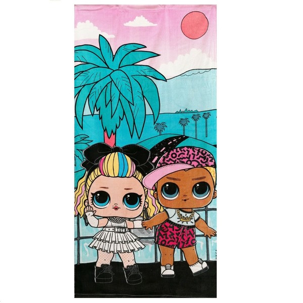 Strandtuch LOL Surprise Tropical Handtuch Baumwolle 70X140Cm Kind-image