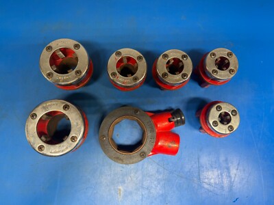 Manueller Rohreinfädler, 6 Matrizen, 1/4'' 3/8'' 1/2'' 3/4'' 1'' 1-1/4'' Ratsche ohne Griff