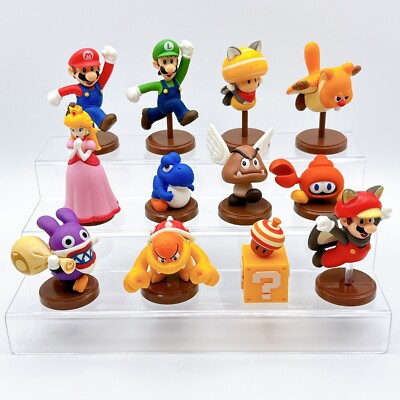 Choco Egg New Super Mario Bros. U Mini Figure Set Of 12 Furuta Japan【2013】