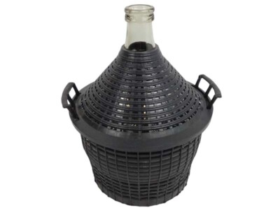 Gärballon Glasballon 20 Liter mit Korb Gärbehälter Wein machen Bier Brauen