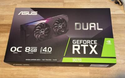 ASUS DUAL GeForce RTX 3070 OC 8GB