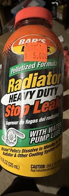 bars Pelletized Formula Radiator HEAVY DUTY stop Leak