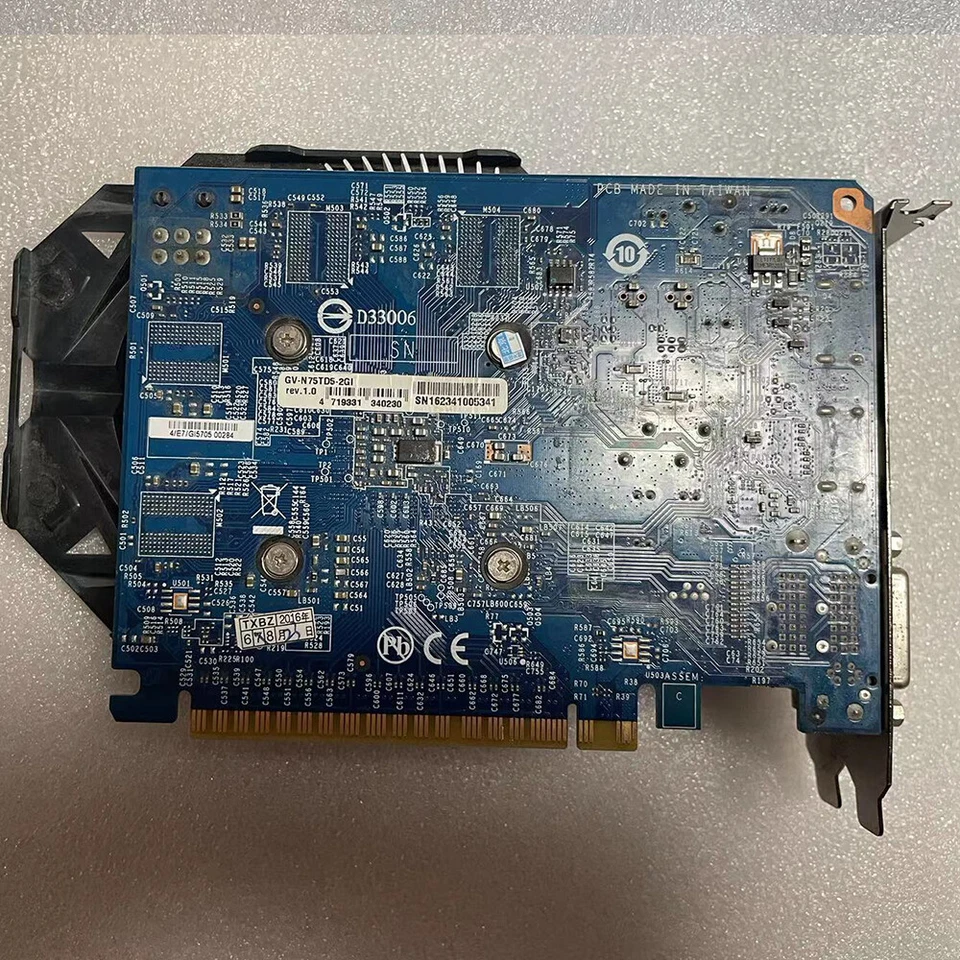 For Gigabyte GV-N75TD5-2GI GTX750 Ti 2GB 128Bit GDDR5 6PIN Video Graphic Cards - Image 2 of 4