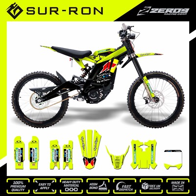 SUR-RON Grafik SURRON Aufkleber SUR RON Sticker SURRON Light Bee PRO G YEL