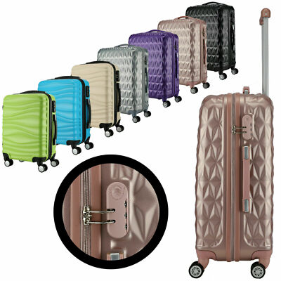Hartschalen-Leichtkoffer Koffer 4 Spinner Rollen Handgepäck 20'' 24'' 28''