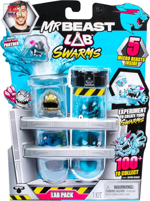 Swarms Lab Pack, Experiment by Adding Water, Shaking Test Tube & Revealing 5 PK 