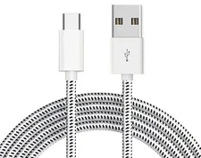 For iPhone 17 16 15/Pro/Max/Plus Type-C Cable Fast Charger Power Cord Nylon USB