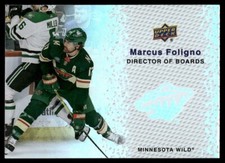 Marcus Foligno 2023-24 Upper Deck Director of Boards #DB-8 Hockey Card Minnesota
