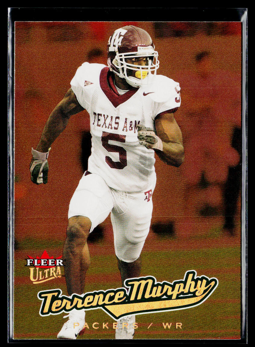 Ultra 236 2005 Fleer Ultra - Ultra Rookie Terrence Murphy #236 Gold Medallion (RC ...