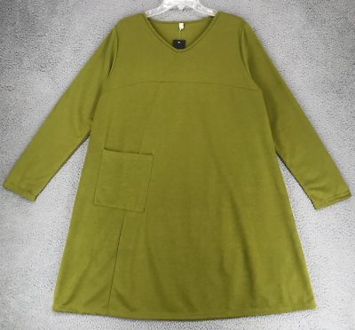 loose tunic dress Loose fit soft velvet tunic dress with pockets
