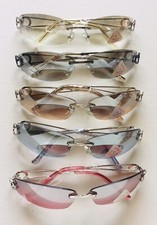 One SUNGLASSES UV Protection Poly Carbon Metal Frame Lens Different Color M27 