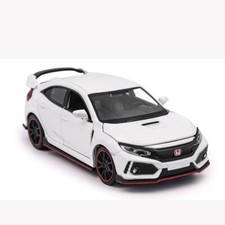 Honda Civic Type R Hot Hatch 132 Model Car Diecast Toy Vehicle Kids Gift White