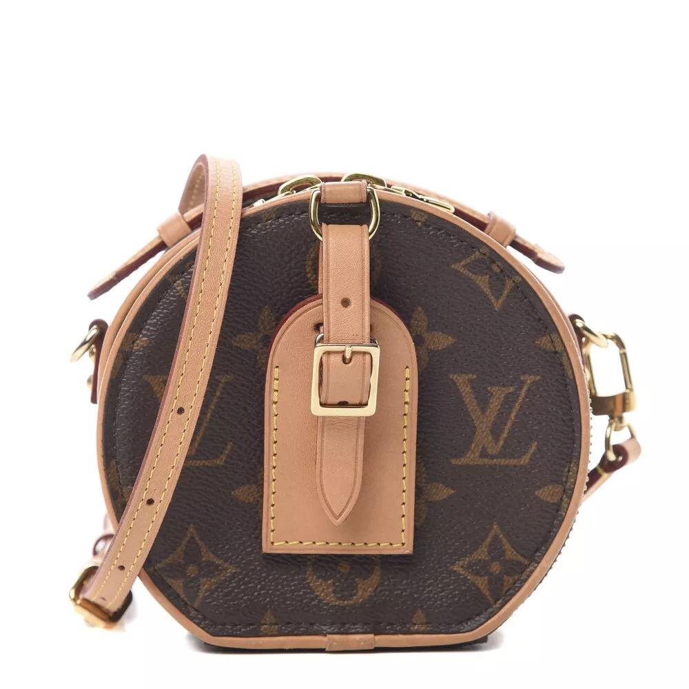 Louis Vuitton Monogram Mini Boite Chapeau 2019-20FW, Brown