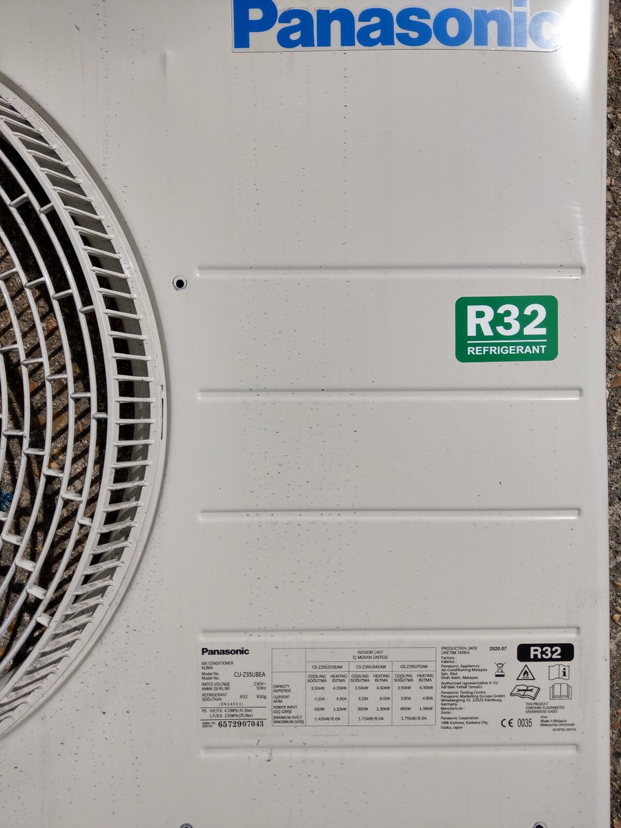 Panasonic 9RS102XFA21 Scroll Compressor R32 Air Conditioning