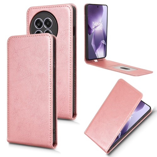 For OnePlus 13R, Shockproof Vertical Up-Down Leather Wallet Card Case Cover - Picture 15 of 22