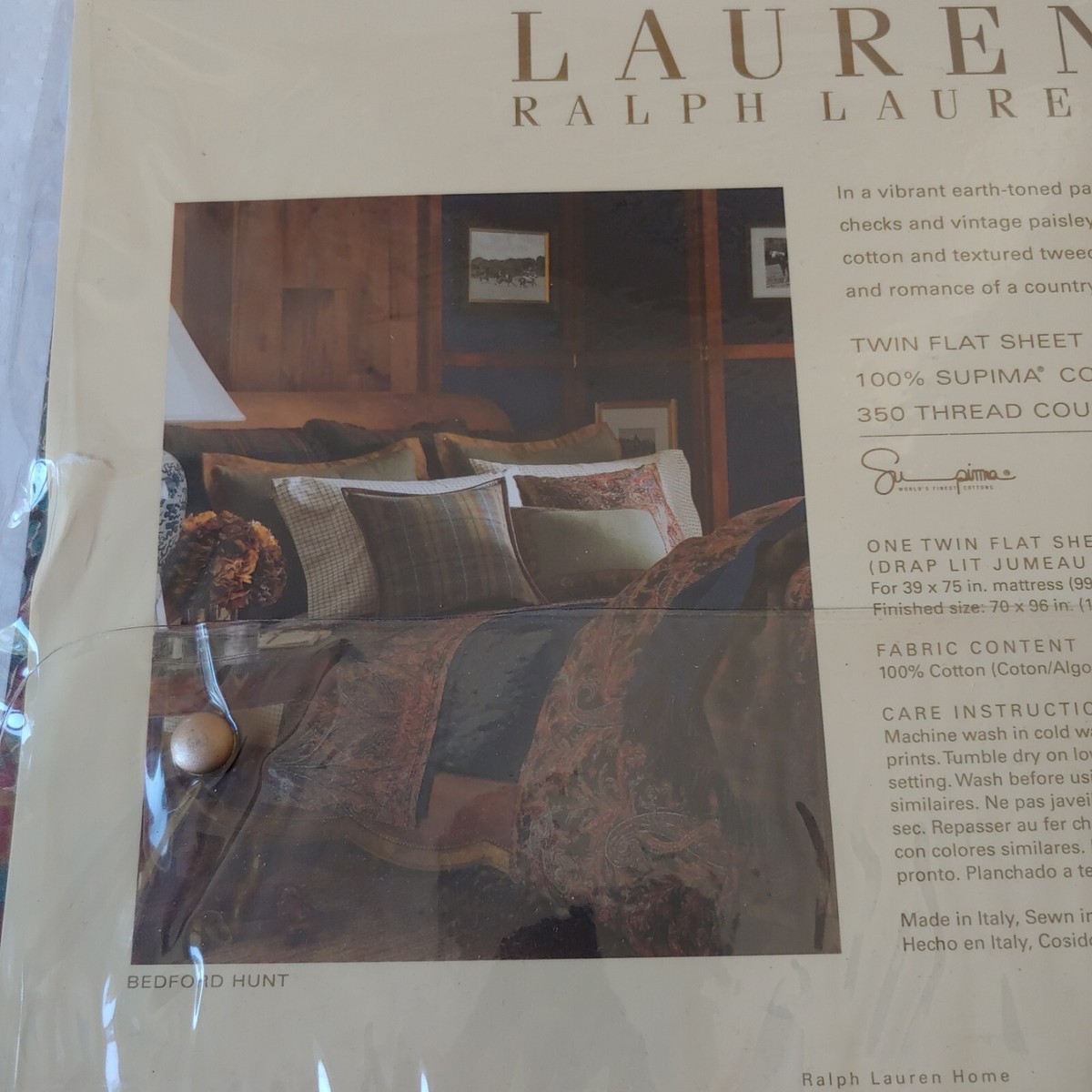Flat Sheet Ralph Lauren Paisley Sheets Discontinued Bedding