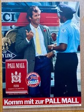 Pall Mall Filter Cigarettes Original 1982 Vintage Advert Werbung Reklame