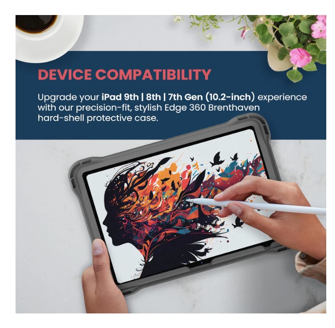 Brenthaven Edge 360 Case 10.2" iPad - Screen Protection -Made & Ship USA - VIDEO - Image 2 of 4