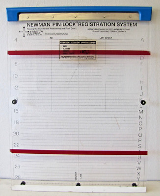 Newman Pin-lock Registration Textile Printing Application System