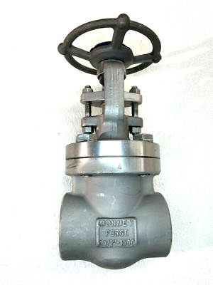 BONNEY FORGE  1-1/2 Class 1500 F321-H Stainless Steel Gate Valve 9HL-1EE-NACE-LE
