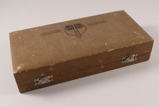 6 Löffel WMF im Kasten um 1920 90 Silberauflage Jugendstil