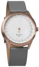 MAST Milano CEO Royal A24-RG404M.WH.11I Man 24 hour Single-hand Quartz Watch
