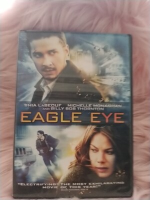 Eagle Eye (DVD, 2008) Billy Bob Thornton, Monaghan Pre-owned D99