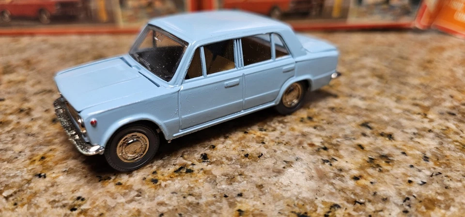 ¡Ultra raro! Lada Vaz 2101 1978 Novoexport A9 URSS, CCCP 1:43 ¡Encontrado en granero! Zhiguli Foto 2 de 4