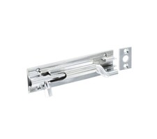 Slide Bolt Door Lock 75mm Bathroom Toilet Shed Bedroom Catch Latch NEW