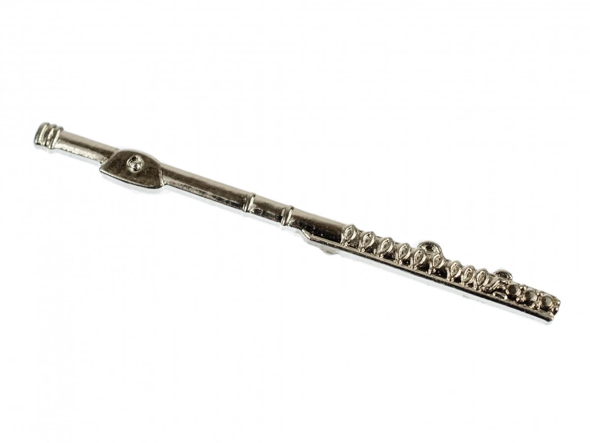 Flute brooch deals
