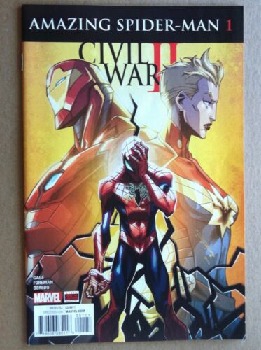 CIVIL WAR II: AMAZING SPIDER-MAN #1 KHARY RANDOLPH COVER, NM 1ST PRINTING, 2016 - Picture 1 of 1